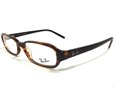 Ray-Ban Eyeglasses Frames RB5084 2193 Brown Horn Oval Full Rim 51-15-135 - Image 1 of 4