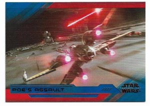 2018 Topps Star Wars The Last Jedi SERIES 2 Blue Parallel #5