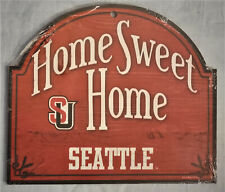 Seattle University Redhawks NCAA "Home Sweet Home" Wood Sign New Sealed