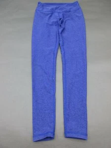 Zella Size M Girls Blue Athletic Yoga Fitness Leggings Pants 413 - Picture 1 of 5