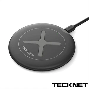TECKNET Wireless Fast Charger for iPhone 13 / 12 Pro/12 Pro Max/12 Mini S10 S20+ - Picture 1 of 8