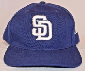 De Colección San Diego Padres Sombrero Snapback MLB Béisbol Azul Blanco Líder LOGOTIPO Bordado - Imagen 1 de 7