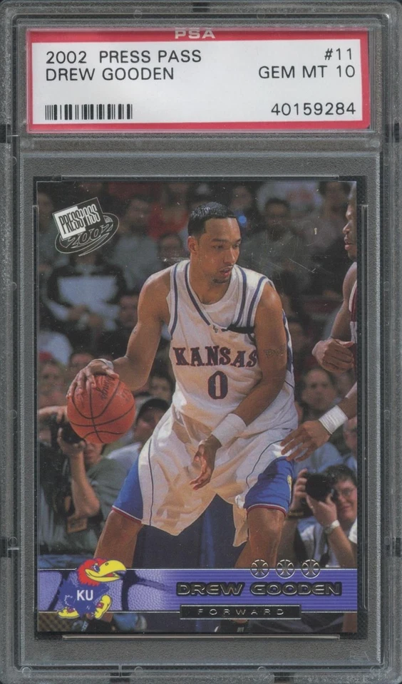 Press Pass #11 2002 Drew Gooden PSA 10 Foto 1 de 1