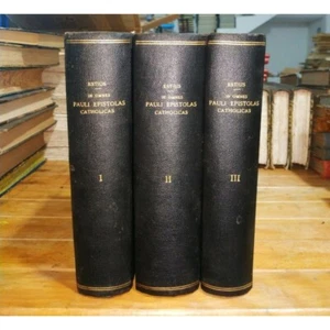 Hessels van Est OMNES PAULI EPISTOLAS. 3 tomi 1891. ESTIO Commento Lettere Paolo - Foto 1 di 12