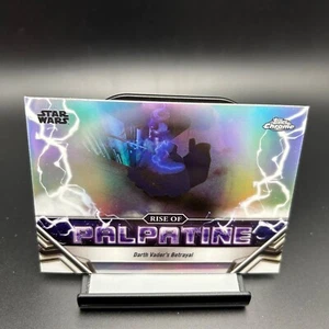 2024 Topps Chrome Star Wars #17 Rise of Palpatine Darth Sidius Vader’s Betrayal - Picture 1 of 2