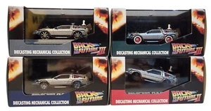 Regreso al Futuro DMC Delorean máquina del tiempo conjunto de 4 modelos 1/43 - SKYNET - Imagen 1 de 16