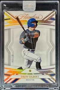 2023 Panini Flawless Drew Gilbert Diamond Gems Gold Diamond #05/10 - Picture 1 of 2