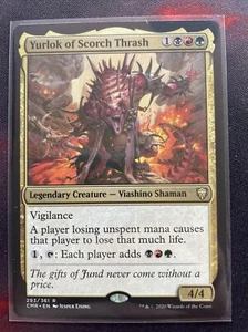 MTG Yurlok of Scorch Thrash Commander Legends 293/361 Regular Rare - Picture 1 of 2
