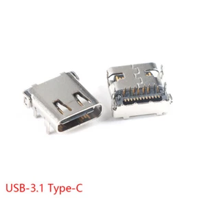Presa 24P SMD DIP USB-3.1 Type-C Femmina Jack Ricarica Rapida Trasmissione HD Nuovo - Foto 1 di 4
