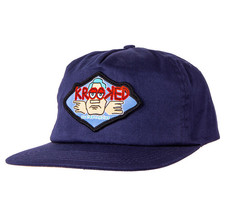 Krooked Arketype Navy Adjustable Snapback Cap