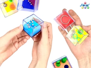 24 x Geduldspiel Kugel in Box |  | Give Away | Füllung für Adventskalender - Bild 1 von 8