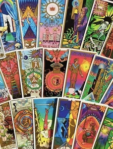 Vintage Masonic Tarot Deck By Jean Beauchard Published In France In 1987 - Picture 1 of 8