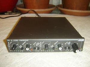 Rane FSC 22, Stereo Compressor Limiter, 2 Channel Dynamic Processor - Picture 1 of 12