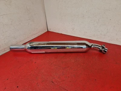 TRIUMPH BONNEVILLE EXHASUT TAIL PIPE RIGHT HAND RH 2004 # DAMAGED #  - Image 1 of 4