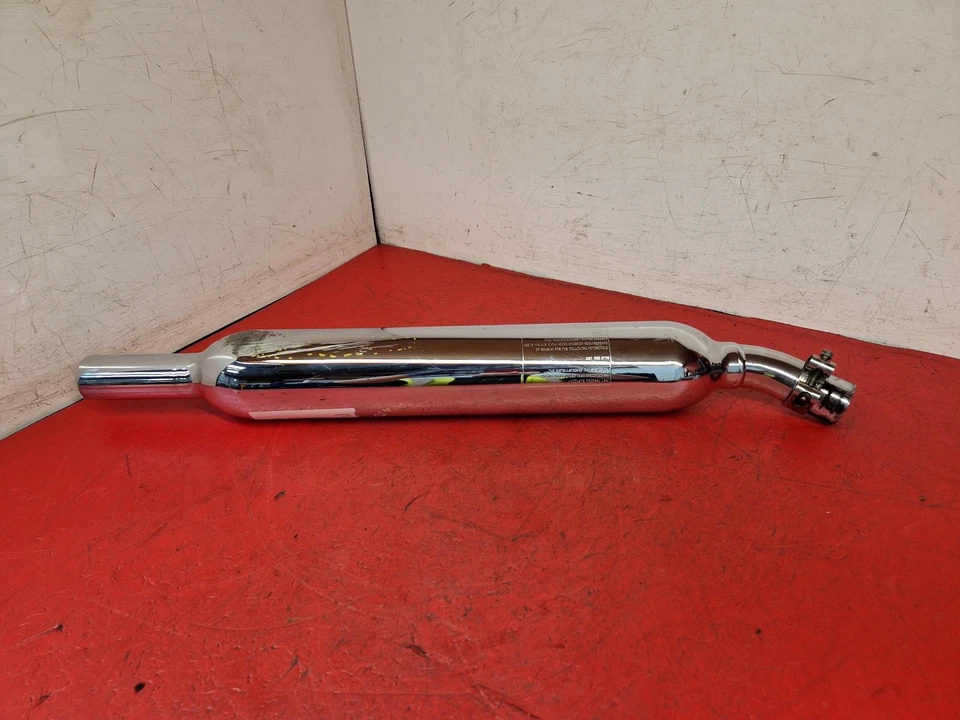 TRIUMPH BONNEVILLE EXHASUT TAIL PIPE RIGHT HAND RH 2004 # DAMAGED #  - Image 1 of 4