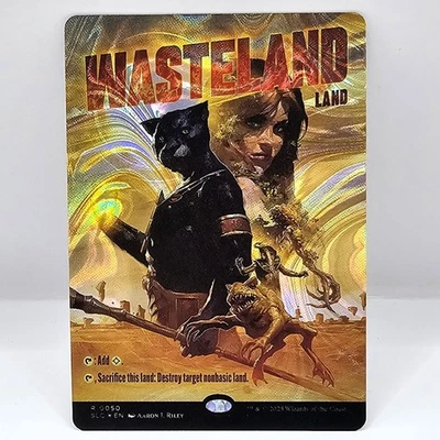 Wasteland #50 (Halo Foil) - MTG Encyclopedia of Magic Secret Lair - Image 1 of 3