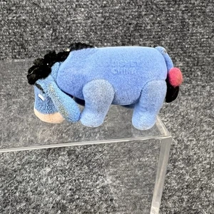 Disney Eeyore Winnie the Poo Flocked Jointed Figure 2.5" - Picture 1 of 9