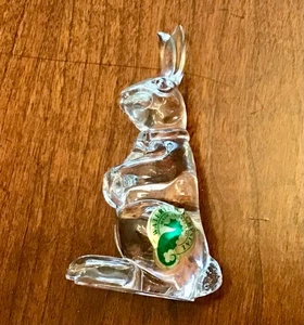 Vintage Waterford Kristall Hase Häschen Glasfigur - Bild 1 von 8
