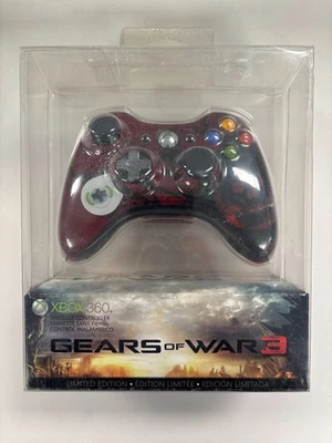 OEM Gears of War 3 Xbox 360 Wireless Controller Brand New Factory Sealed! - Image 1 of 4