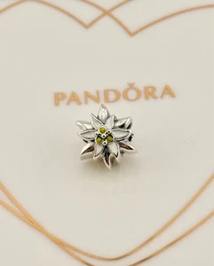 LIMITED EDITION Country Exclusive Genuine Pandora Edelweiss Charm 798243ENMX - Picture 1 of 16