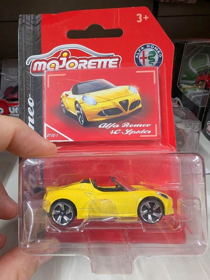Majorette Alfa Romeo 4C Spider - Immagine 1 di 1