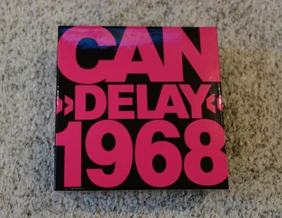 Can Delay 1968 Mini LP CD Disk Union Promo Box Japan Authentic Holger Czukay Foto 1 de 4