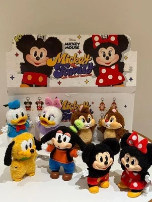 AUTHENTIC MICKEY FAMILY CUTE TOGETHER KEYCHAIN SERIES CONFIRMED FIGURE TOYS HOT - Image 1 of 4