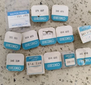 Vintge LOT SEIKO PARTS FOR PARTS NOS - Picture 1 of 5