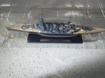 Atlas Editions DeAgostini Maßstab 1:1250 7 134 102 HMS Hood Schlachtschiff schön - Bild 1 von 4