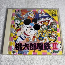NEC PC Engine Hucard Super Momotaro Dentetsu II Import Japan Japanese US SELLER