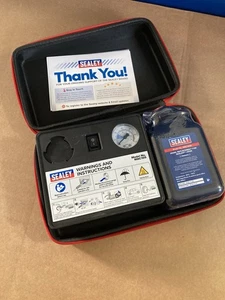 Sealey Puncture Repair Kit with Tyre Inflator & Sealant - Picture 1 of 4