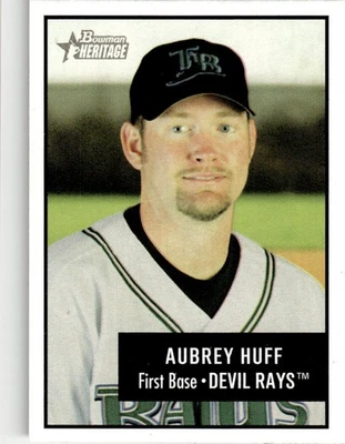 2003 Bowman Heritage #27 Aubrey Huff - Image 1 of 2