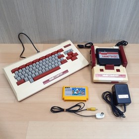 Nintendo Family Basic with Japanese Family Computer console & Super Mario Bros