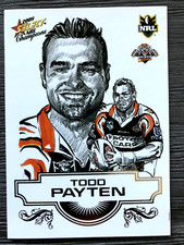 2008 SELECT NRL CHAMPIONS SKETCH TRADING CARD - TODD PAYTEN/TIGERS