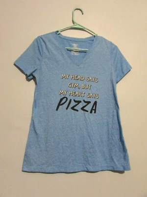 New Athletic Works Womens Blue T-Shirt Size Small 4-6 NW0T!!! - Изображение 1 из 3