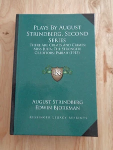 Spiele von August Strindberg, zweite Serie, Kessinger Legacy Reprints HC - Bild 1 von 1
