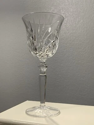 Gorham Rosewood Crystal Wine Goblet 8.5” - Image 1 of 4