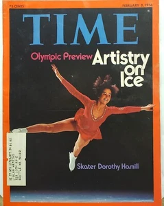 Time Magazine February 2, 1976 Dorothy Hamill Artistry on Ice Olympic Preview - Picture 1 of 1
