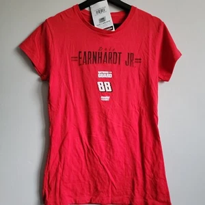 NWT NASCAR Dale Earnhardt Jr. #88 National Guard Red Size Womens XL Short Sleeve - Picture 1 of 9