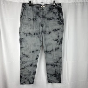 L'Agence Women's LA't Grey & Black Tie Dye Boyfriend Pants size 24 Made In USA - Picture 1 of 17