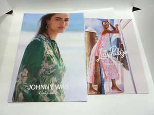 NEU SOMMER 2025 MODEKATALOGE JOHNNY WAS /43 Seiten LILLY PULITZER /15 Seiten - Bild 1 von 6