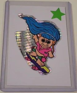 TROLLS Skateboarding 1990's PRISMATIC Prism VENDING MACHINE STICKER CARD Kodak - Bild 1 von 3