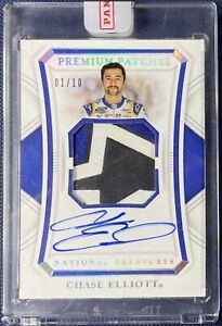 CHASE ELLIOTT 1/10 PREMIUM PATCHES AUTO by 2021 NATIONAL TREASURE 🔥🔥🔥