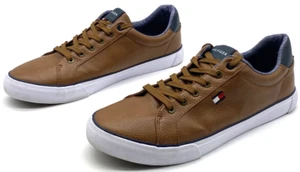 Tommy Hilfiger Mens Size 11 Randal Cognac Fashion Sneaker (2829781) - Picture 1 of 6