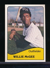 1979 TCMA #13 WILLIE McGEE XRC rookie rc NM or better former MVP clean card