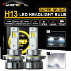 Auxito H13 High Low Beam Led Headlight Bulbs Kit 6500K Super White Bright Y19