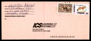 MayfairStamps Ethiopia Addis Ababa to Scranton PA Cover aas_75375 - Imagen 1 de 2