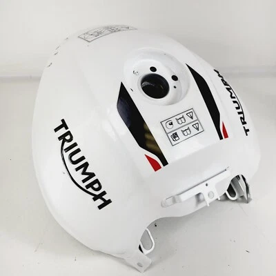 Triumph Speed Triple 1050 RS 18-20 OEM White Fuel Gas Petrol Tank Fairing Tin - Image 1 of 4