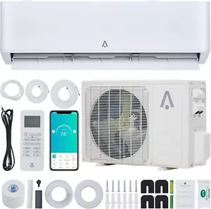 9000 BTU Ductless Mini Split Air Conditioner and Heat Pump 23 SEER 115 VOLT - Picture 1 of 7