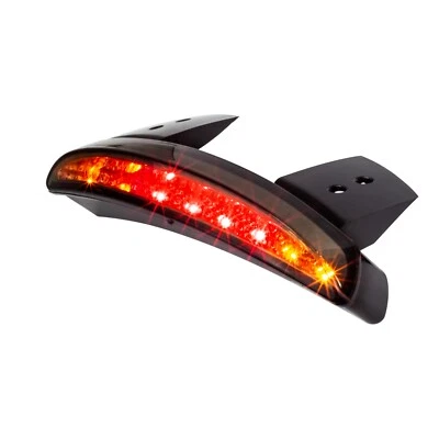 Eagle Lights Smoke Chopped Fender Edge LED Taillight with Integrated Turn Signal - Image 1 of 4
